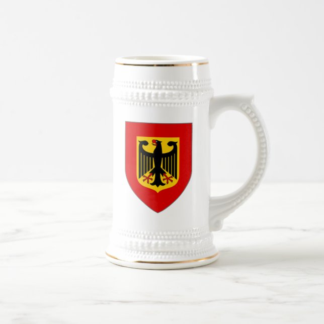 Chope À Bière Bouclier Stein d'Eagle d'Allemand (Droite)