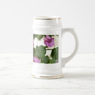 Chope À Bière Bougainvillée
