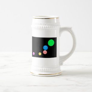 Chope À Bière Boules colorées