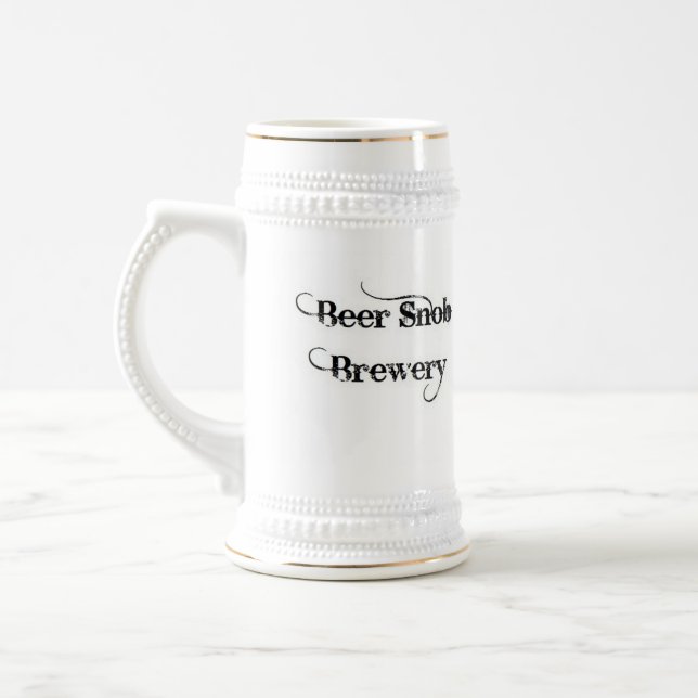 Chope À Bière Brasserie snob Stein de bière (Gauche)