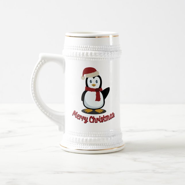 Chope À Bière Cadeau de Noël de Noël de Père Noël (Gauche)