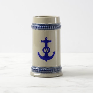 Chope À Bière Cadeau drôle d'insulte de Wanchor d'Ancre de W
