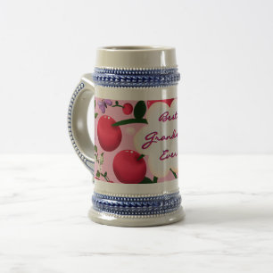 Chope À Bière Cadeau personnalisé et sur mesure de papillon en c