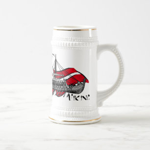 Chope À Bière Cadeaux culturels de bateau de Viking du danois du