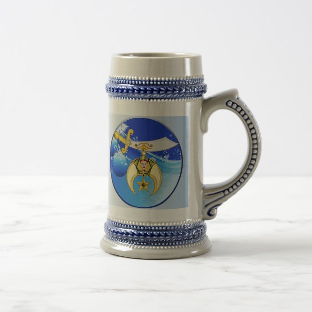 Chope À Bière Cadeaux de maçon et de Noël de Shriner (Droite)