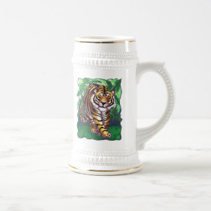 Chope À Bière Cadeaux et accessoires de tigres