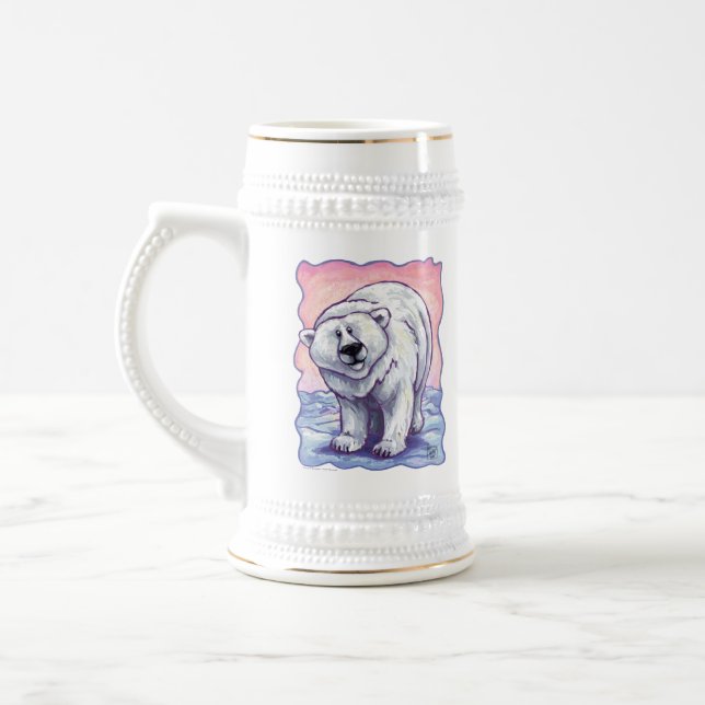 Chope À Bière Cadeaux et accessoires d'ours polaire (Gauche)
