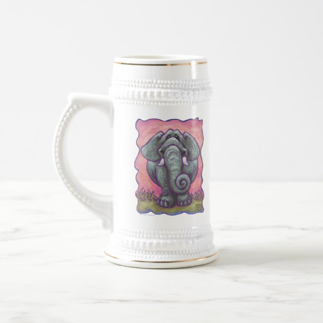 Chope À Bière Cadeaux et accessoires éléphants (Gauche)