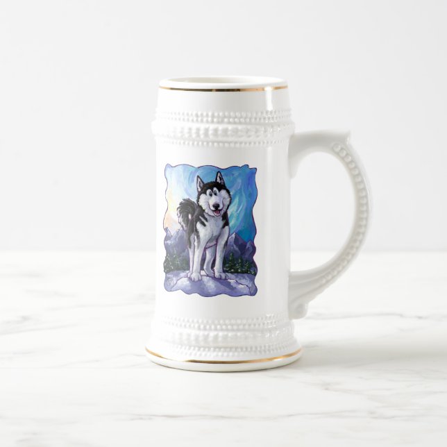 Chope À Bière Cadeaux et accessoires Husky (Droite)