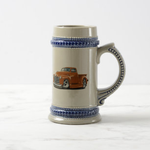 Chope À Bière Camion 1950-52 d'orange de Chevy