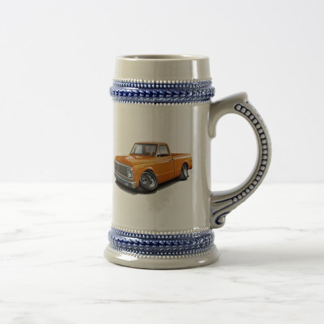 Chope À Bière Camion 1970-72 d'orange de Chevy C10 (Droite)