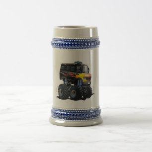 Chope À Bière Camion monstre de dessin animé