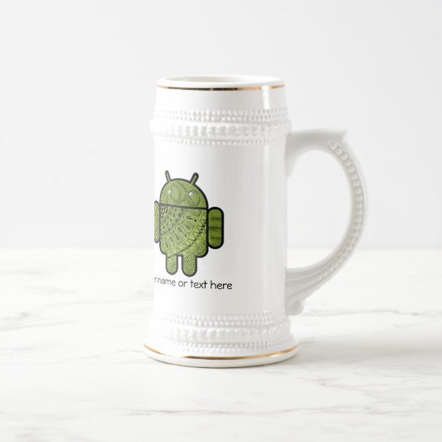 Chope À Bière Caractère de griffonnage de Pancho pour le robot (Droite)