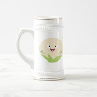 Caricature de légume de chou-fleur joyeux