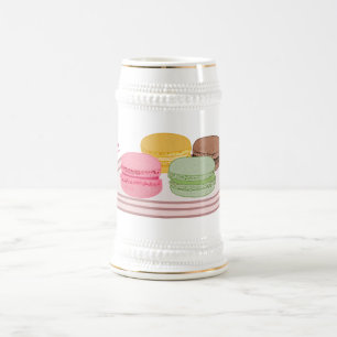 Chope À Bière Caricature de Macaron