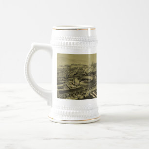 Chope À Bière Carte imagée vintage de la PA d'Altoona (1895)