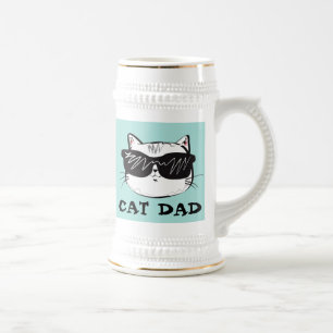 CHOPE À BIÈRE CAT DAD BEER STEIN