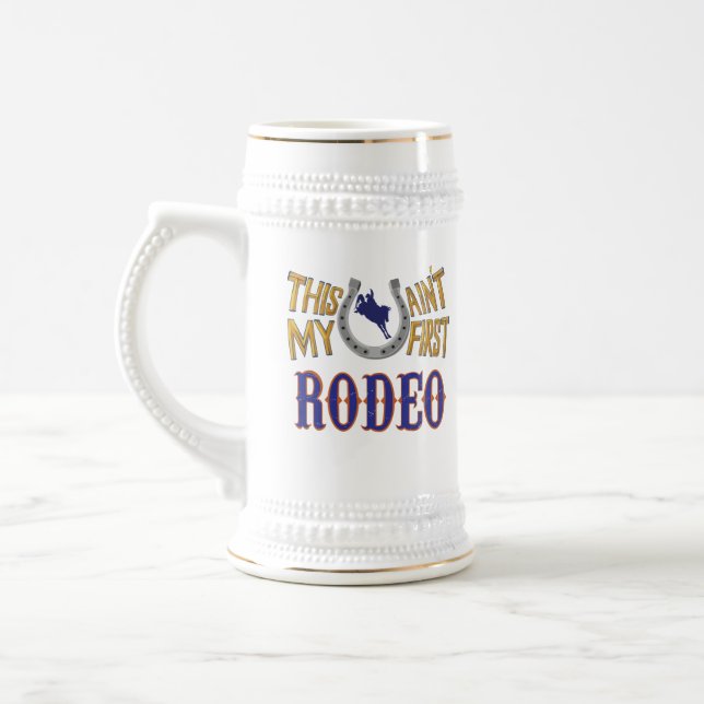 Chope À Bière Ce n'est pas mon premier Rodeo (Gauche)