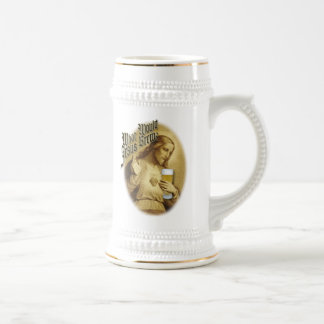 Chope À Bière Ce qui bière Stein de Brew de Jésus