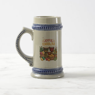 Chope À Bière Célébration de Kwanzaa joyeuse