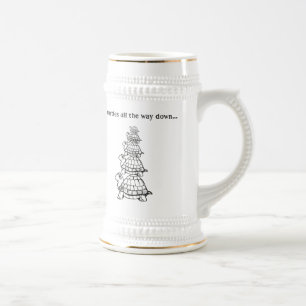 Chope À Bière c'est des tortues complètement en bas de stein de