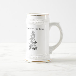 Chope À Bière c'est des tortues complètement en bas de stein de