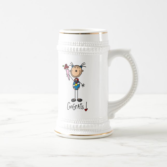 Chope À Bière Champion de Gymnastique (Droite)