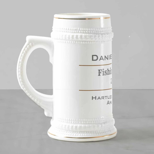 Chope À Bière Champion de pêche (Créateur téléchargé)