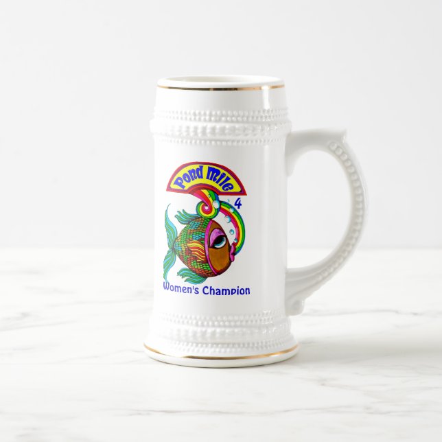 Chope À Bière Champion du mille 4 de l'étang des femmes (Droite)