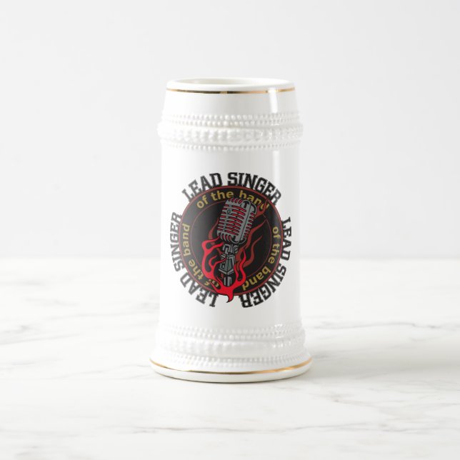Chope À Bière Chanteur (Centre)