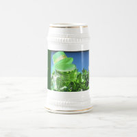 Chapeau haut de forme vert & Bière verte -