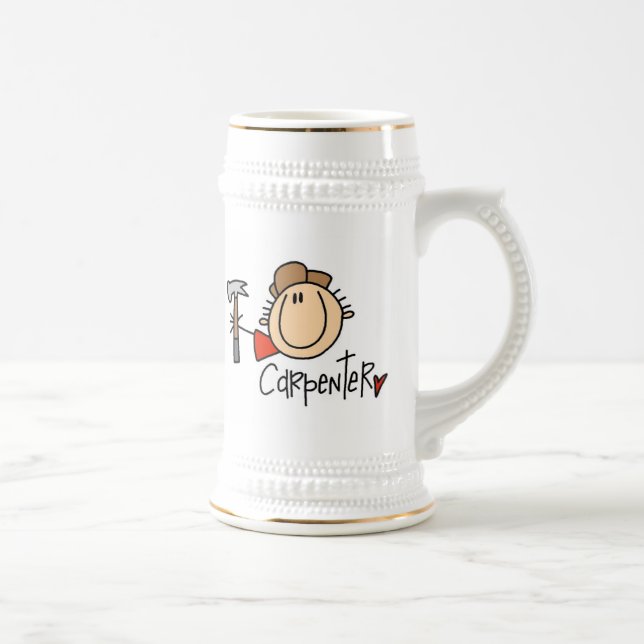 Chope À Bière Charpentier masculin (Droite)