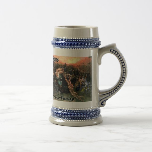Chope À Bière Chasse sauvage Stein de l'AR (Droite)