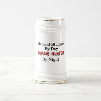 Chope À Bière Chasseur d'étudiant en médecine/zombi