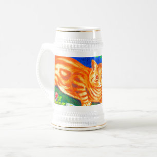 Chope À Bière Chat de nuit