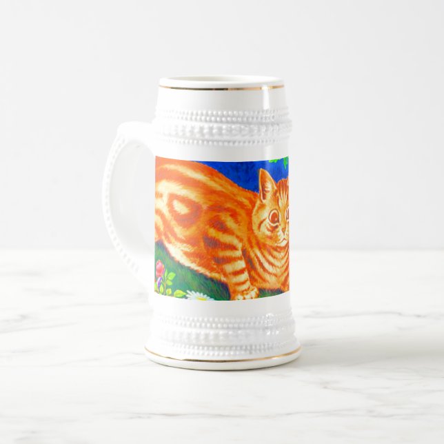 Chope À Bière Chat de nuit (Devant gauche)
