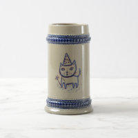 Chat Stein de magicien