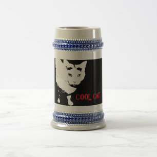 CHOPE À BIÈRE CHAT SYMPA STEIN