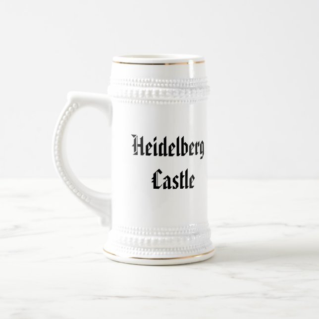 Chope À Bière Château d'Heidelberg - Stein (Gauche)