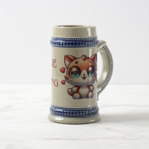 Chope À Bière chaton, chat