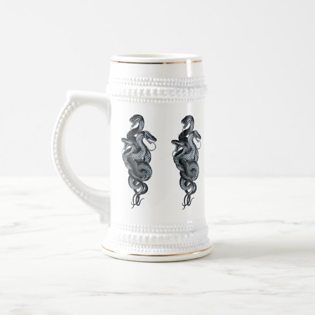Chope À Bière Chef-d'œuvre du Serpent à Trois Têtes (Gauche)