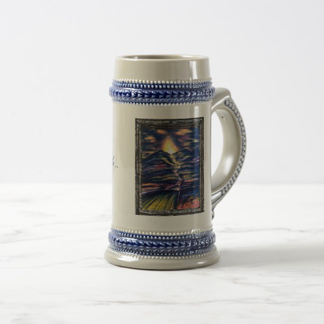 Chope À Bière Chemin de vie (Devant droit)