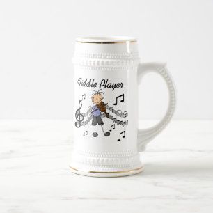 Chope À Bière Chemise et Cadeaux pour Fille à Violon en Bâtonnet