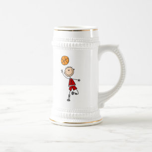Chope À Bière Chemises et Cadeaux de Joueur de Basket-ball Garço
