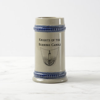 Chope À Bière "Chevaliers de la bougie brûlante" Stein