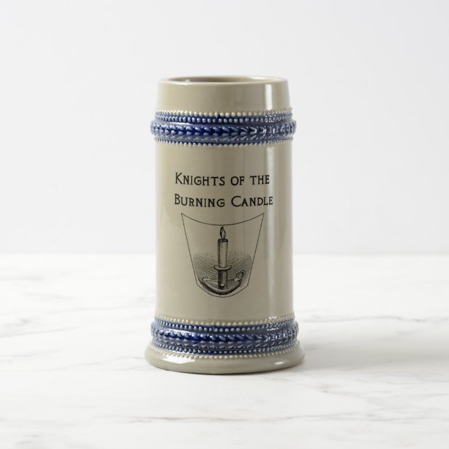 Chope À Bière "Chevaliers de la bougie brûlante" Stein (Centre)