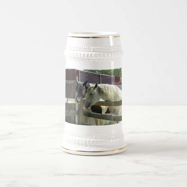 Chope À Bière Chevaux d'élevage (Centre)