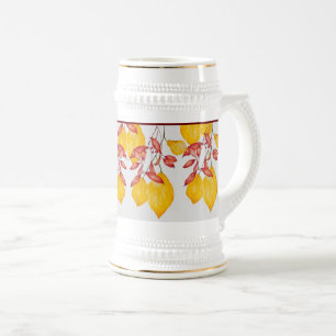 Chope À Bière Chili & Turmeric sur un Stein