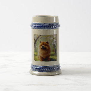 Chope À Bière Chow Chow Chien