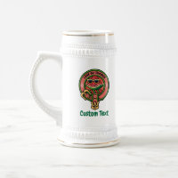 Cimier de pastèque sur la bière Tartan Stein